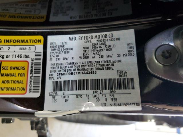2021 FORD BRONCO SPO - 3FMCR9B67MRA43485
