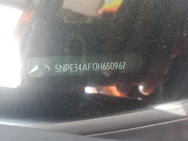 2018 HYUNDAI SONATA SPO 5NPE34AF1JH650967