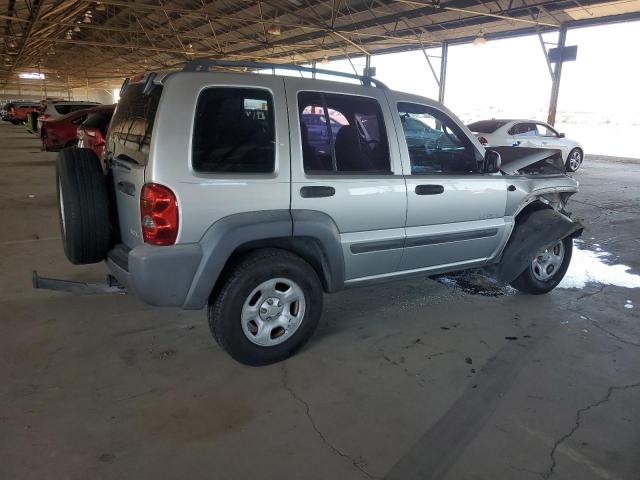 JEEP LIBERTY SP 2004 silver  gas 1J4GK48KX4W147591 photo #4