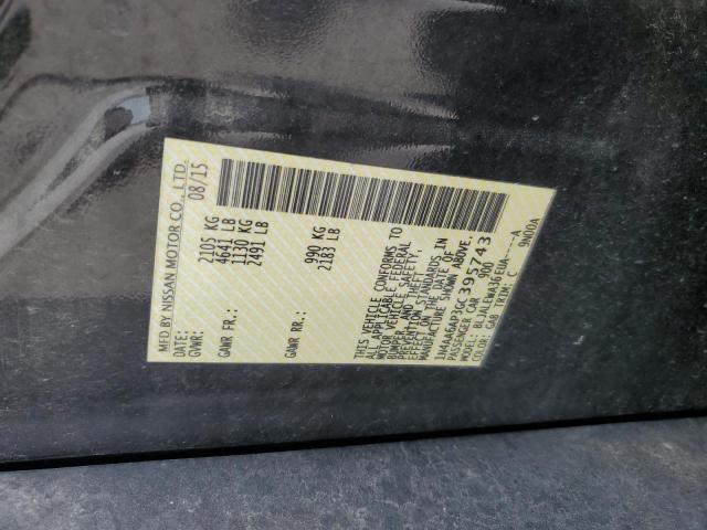 2016 NISSAN MAXIMA 3.5 - 1N4AA6AP3GC395743
