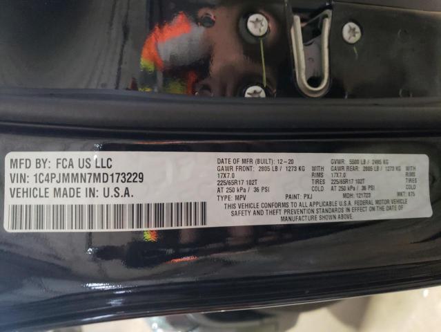 2021 JEEP CHEROKEE L - 1C4PJMMN7MD173229