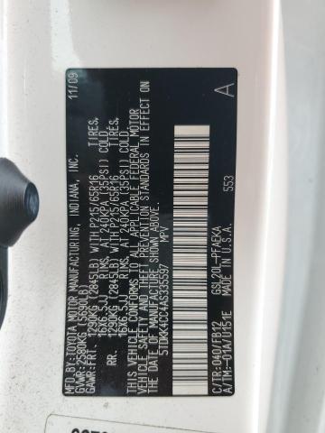 2010 TOYOTA SIENNA CE #3309568591