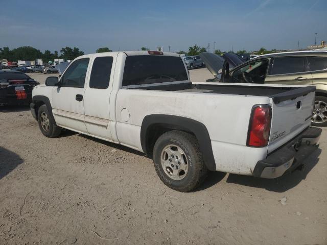 CHEVROLET SILVERADO 2004 white  gas 2GCEC19T041112601 photo #3