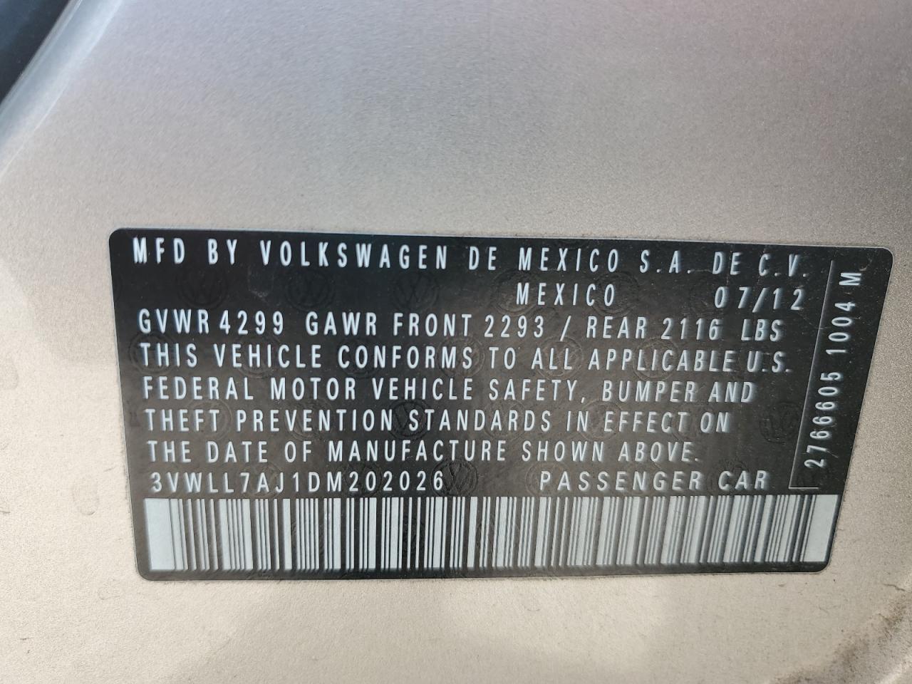 VOLKSWAGEN JETTA TDI