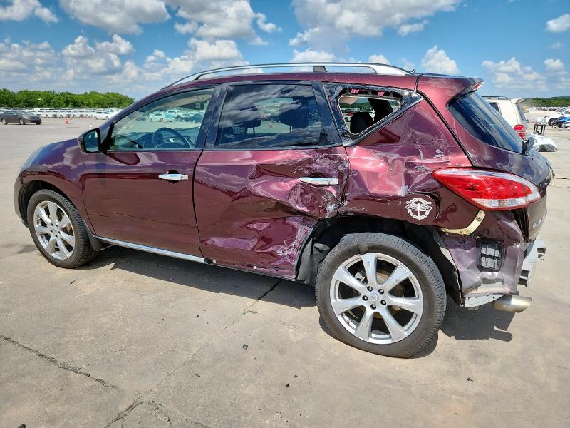 Vin: jn8az1mw7ew505623, lot: 62269035, nissan murano s 20142