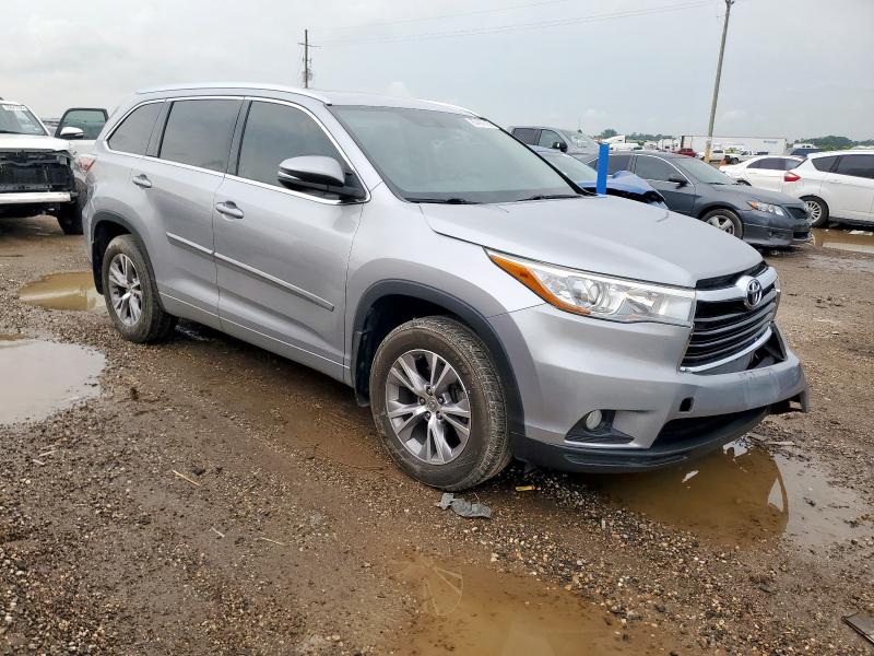 Vin: 5tdkkrfh3fs065645, lot: 60407585, toyota highlander xle 20154