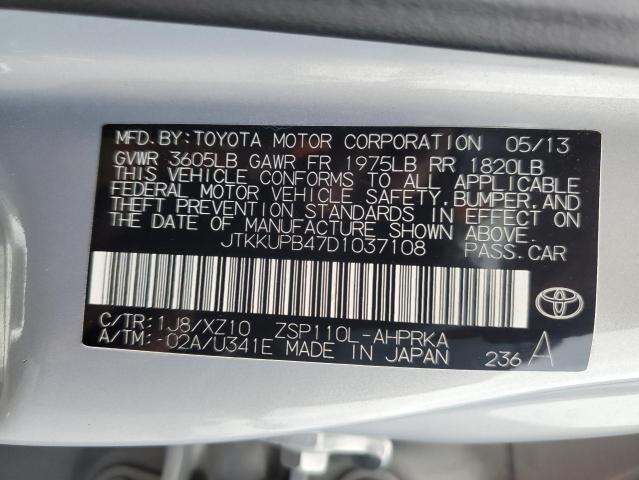 2013 TOYOTA SCION XD - JTKKUPB47D1037108