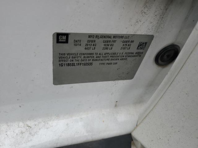 2015 CHEVROLET MALIBU LS 1G11B5SL1FF192935