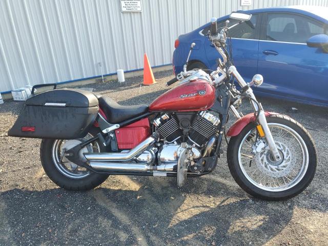 YAMAHA XVS650 A 2008 red  gas JYAVM01E68A121332 photo #1