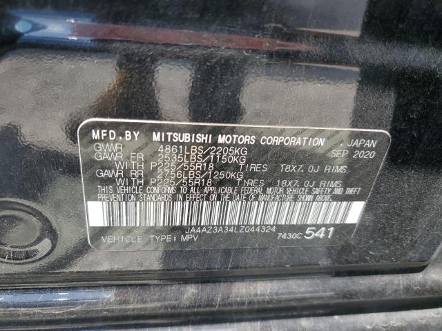 2020 MITSUBISHI OUTLANDER - JA4AZ3A34LZ044324