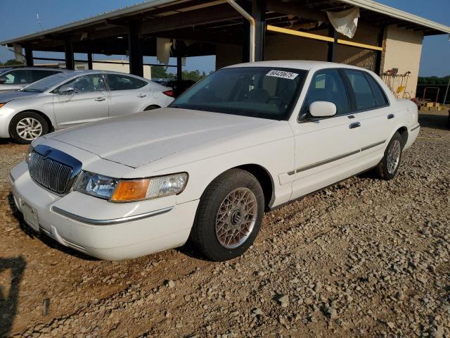 MERCURY GRAND MARQ 2000 white sedan 4d gas 2MEFM74W9YX621917 photo #1