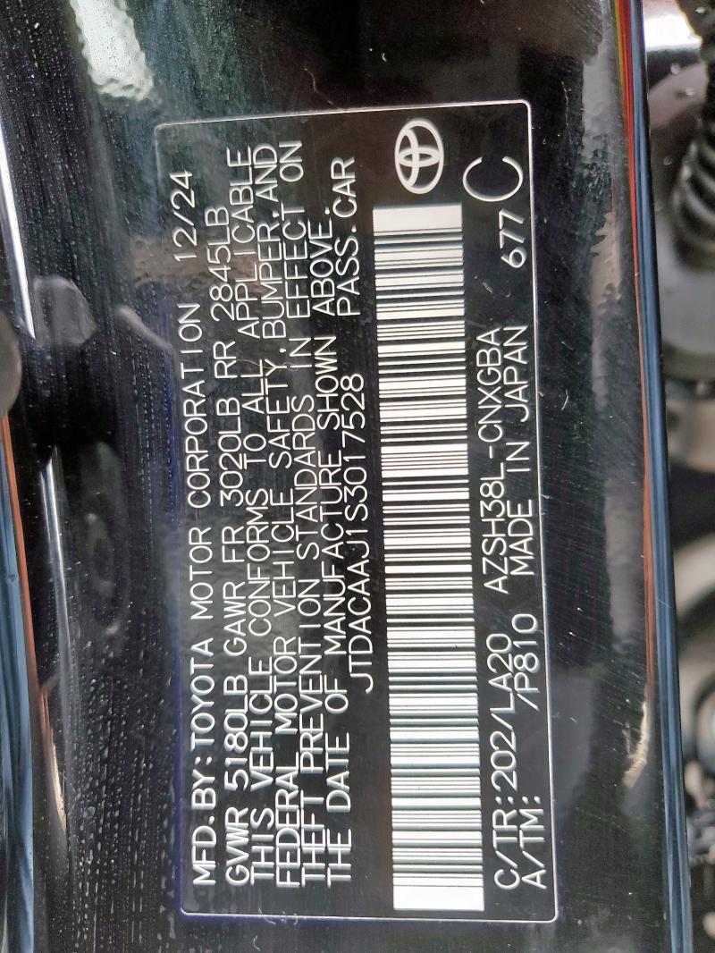 2025 TOYOTA CROWN SIGN JTDACAAJ1S3017528