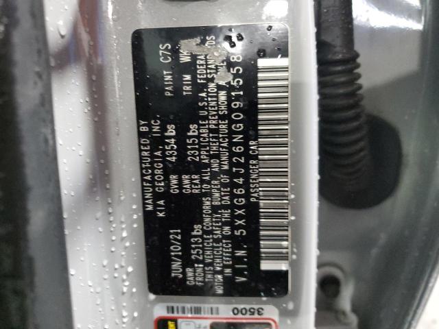 2022 KIA K5 GT LINE 5XXG64J26NG091558