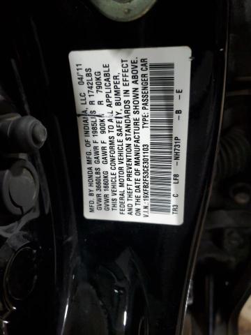 2012 HONDA CIVIC LX - 19XFB2F53CE301103