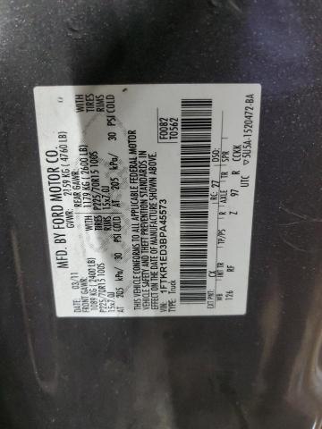 2011 FORD RANGER SUP - 1FTKR1ED3BPA45573