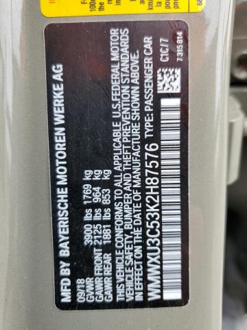 2019 MINI COOPER S WMWXU3C53K2H87576