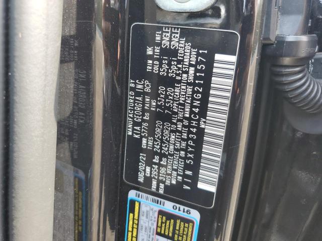 2022 KIA TELLURIDE - 5XYP34HC4NG211571
