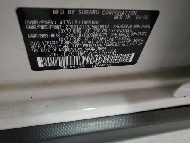 2023 SUBARU CROSSTREK JF2GTHMC2P8326968
