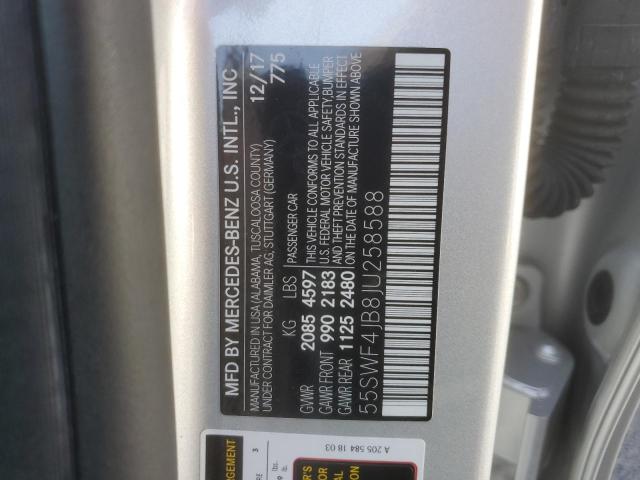 2018 MERCEDES-BENZ C 300 - 55SWF4JB8JU258588