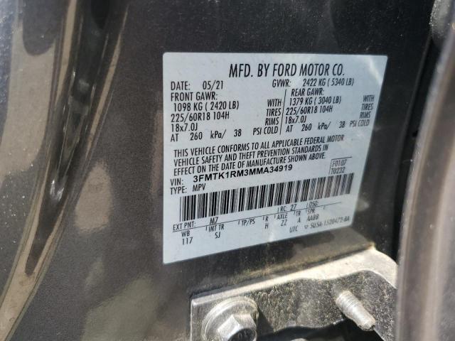 2021 FORD MUSTANG MA - 3FMTK1RM3MMA34919