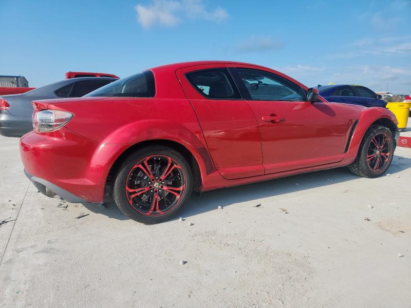 MAZDA RX8 2004 red  gas JM1FE17N340102286 photo #4