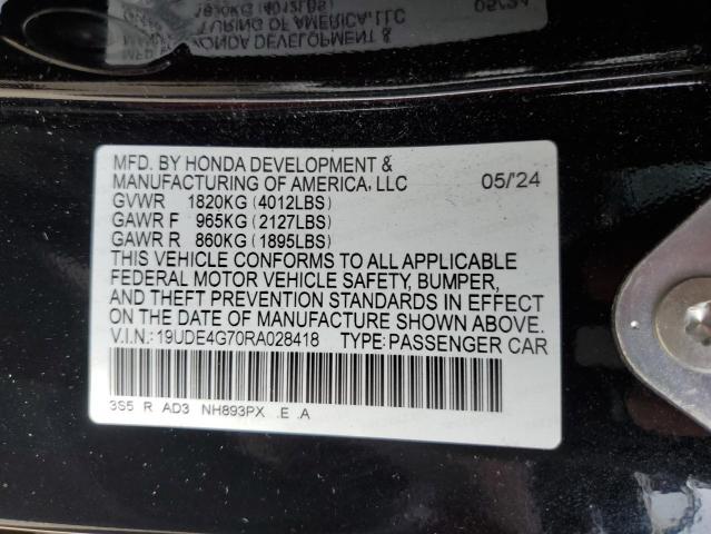 2024 ACURA INTEGRA A- 19UDE4G70RA028418