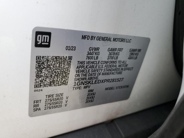 2023 CHEVROLET TAHOE K150 - 1GNSKLEDXPR281527