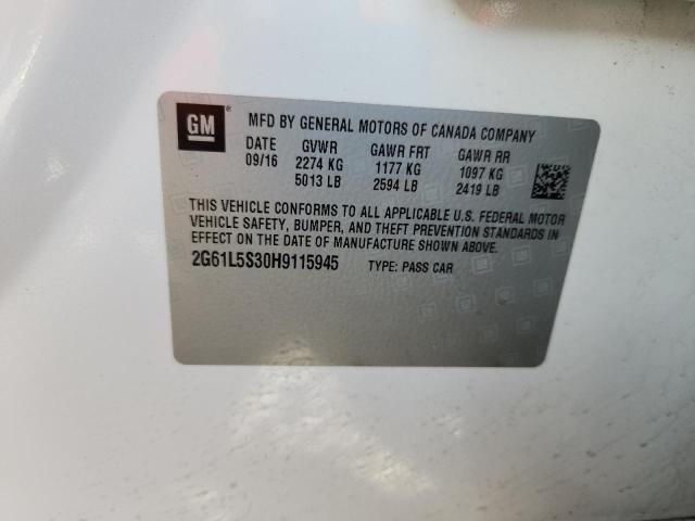 2017 CADILLAC XTS 2G61L5S30H9115945
