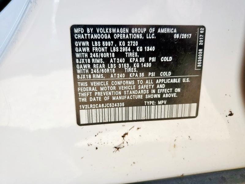 2018 VOLKSWAGEN ATLAS SE - 1V2LR2CA6JC524335
