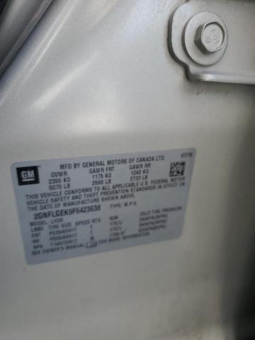 2015 CHEVROLET EQUINOX LT - 2GNFLGEK9F6423638