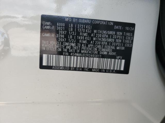 2024 SUBARU ASCENT LIM 4S4WMAUD2R3465811