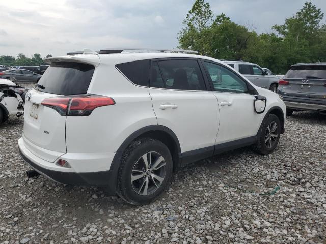 TOYOTA RAV4 XLE 2017 white  gas 2T3WFREV9HW391173 photo #4