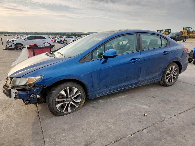 Vin: 2hgfb2f85dh503605, lot: 59391765, honda civic ex 2013 img_1
