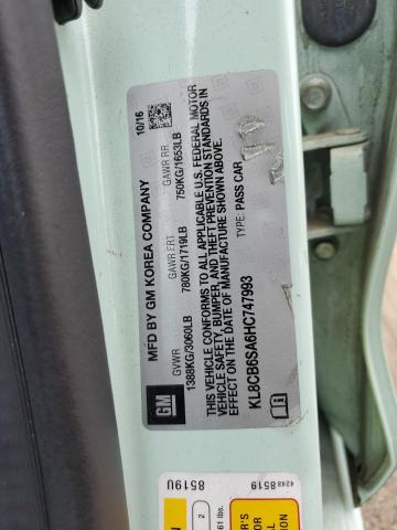 2017 CHEVROLET SPARK LS - KL8CB6SA6HC747993