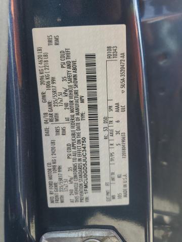 2018 FORD ESCAPE SE - 1FMCU0GD5JUC34750