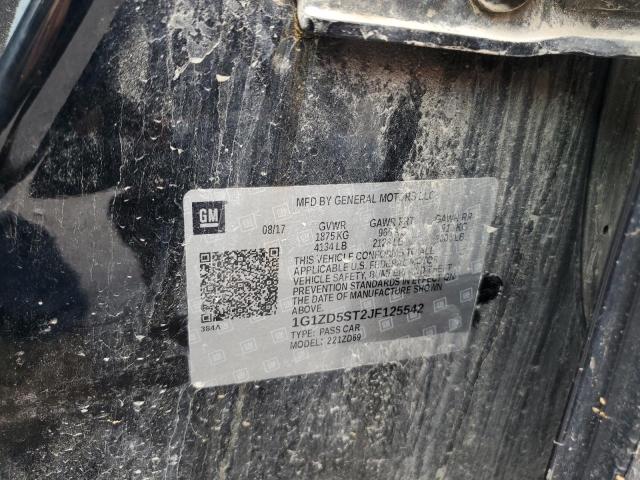 2018 CHEVROLET MALIBU LT - 1G1ZD5ST2JF125542