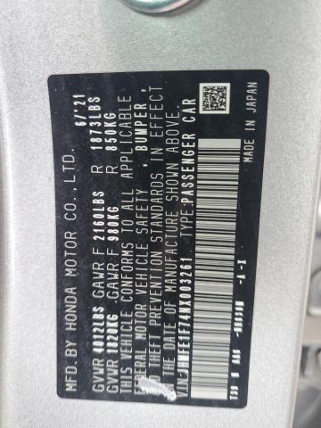 2022 HONDA CIVIC EX - JHMFE1F74NX003261