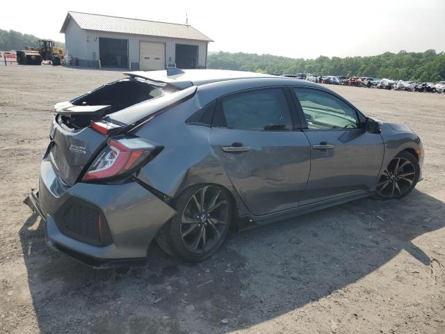 Vin: shhfk7h91ju233208, lot: 60359055, honda civic sport touring 20183