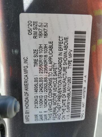 2020 HONDA CR-V EX 5J6RW1H58LA011283