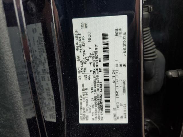 2021 FORD BRONCO BAS 1FMEE5DP6MLA78861