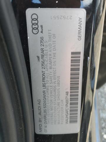 2015 AUDI A6 PRESTIG WAUHGAFC1FN007148