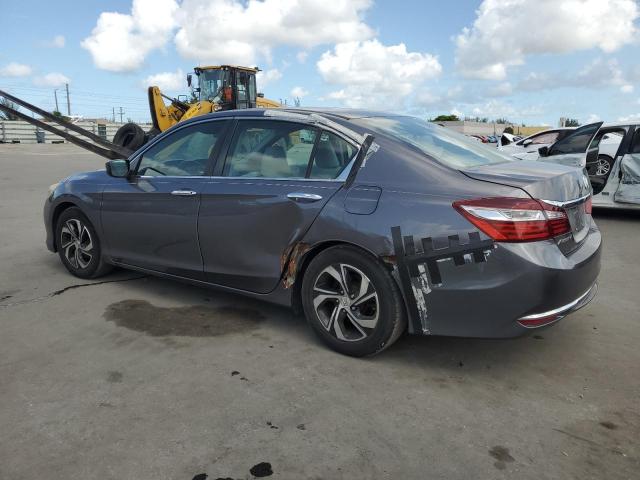 HONDA ACCORD LX 2017 gray  gas 1HGCR2F3XHA006105 photo #3