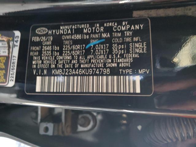 2019 HYUNDAI TUCSON SE - KM8J23A46KU974798