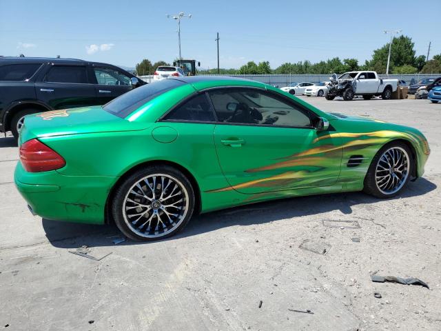MERCEDES-BENZ SL 500 2006 green  gas WDBSK75F06F109541 photo #4