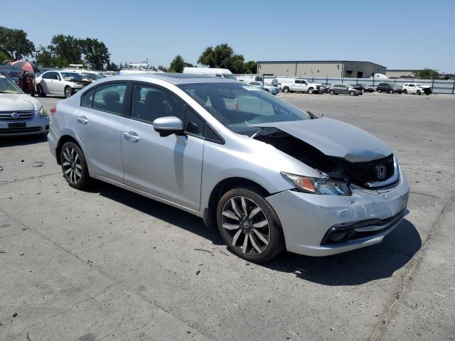 Vin: 19xfb2f97fe255587, lot: 59983625, honda civic exl 20154
