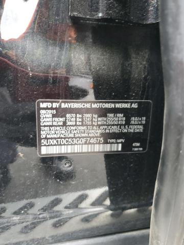2016 BMW X5 XDR40E - 5UXKT0C53G0F74675