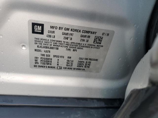 2020 BUICK ENCORE PRE - KL4CJASB4LB001198