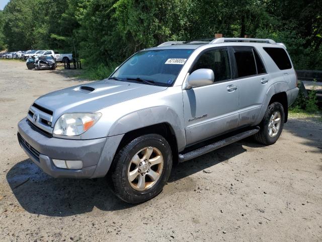TOYOTA 4RUNNER SR 2003 silver 4dr spor gas JTEBT14R230020555 photo #1