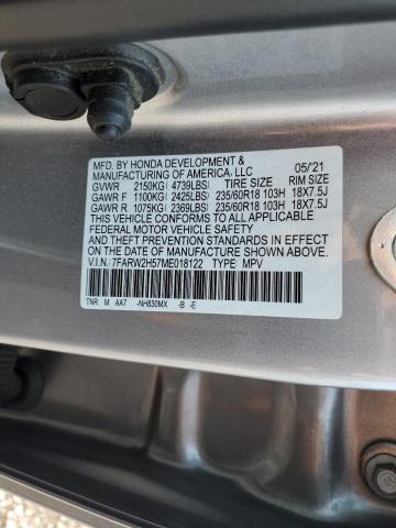 2021 HONDA CR-V EX 7FARW2H57ME018122