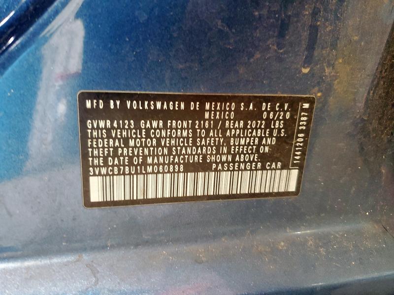 2020 VOLKSWAGEN JETTA S - 3VWCB7BU1LM060898